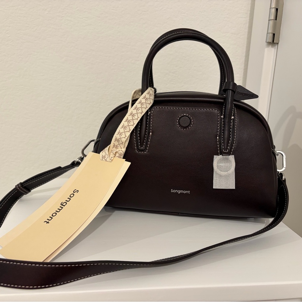 NWT Songmont Mini Yore Bowling Bag - Ebony